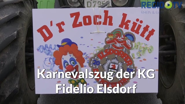 Karnevalszug der KG Fidelio Elsdorf