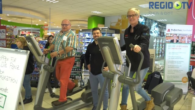 REWE Grundhöfer & EasyFit Elsdorf   „Steppen für Pänz“